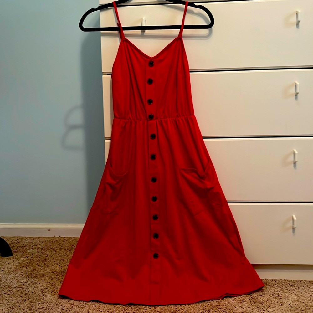 NWOT Small Red Dress